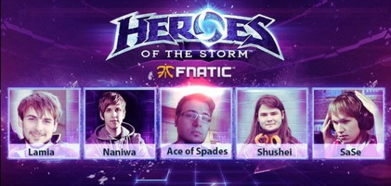 暴雪嘉年华风暴英雄职业战队Fnatic队员介绍_