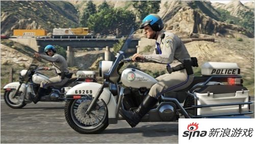 《横行霸道5》次时代版最新实机截图_电视游