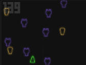 超难度旋转飞行射击