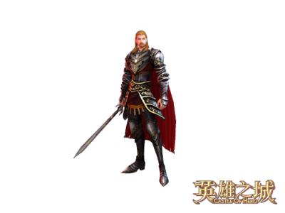 担当游戏《英雄之城》的代言人