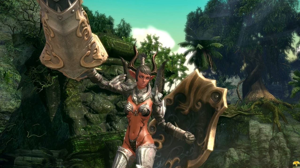 《TERA》枪骑士壁纸截图二