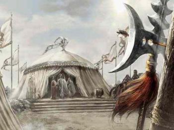 吕温侯辕门射戟