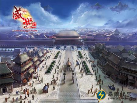 暴雨娱乐新游戏公测心血结精造盛世_网络游戏