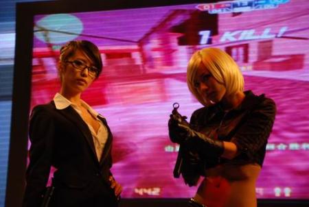 k1大赛全国总决赛csol美女现场助阵