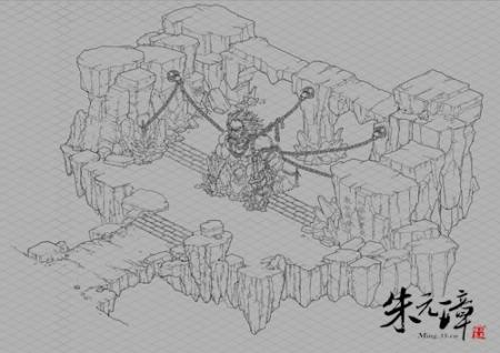 《朱元璋》游戏场景设计线稿绝密曝光