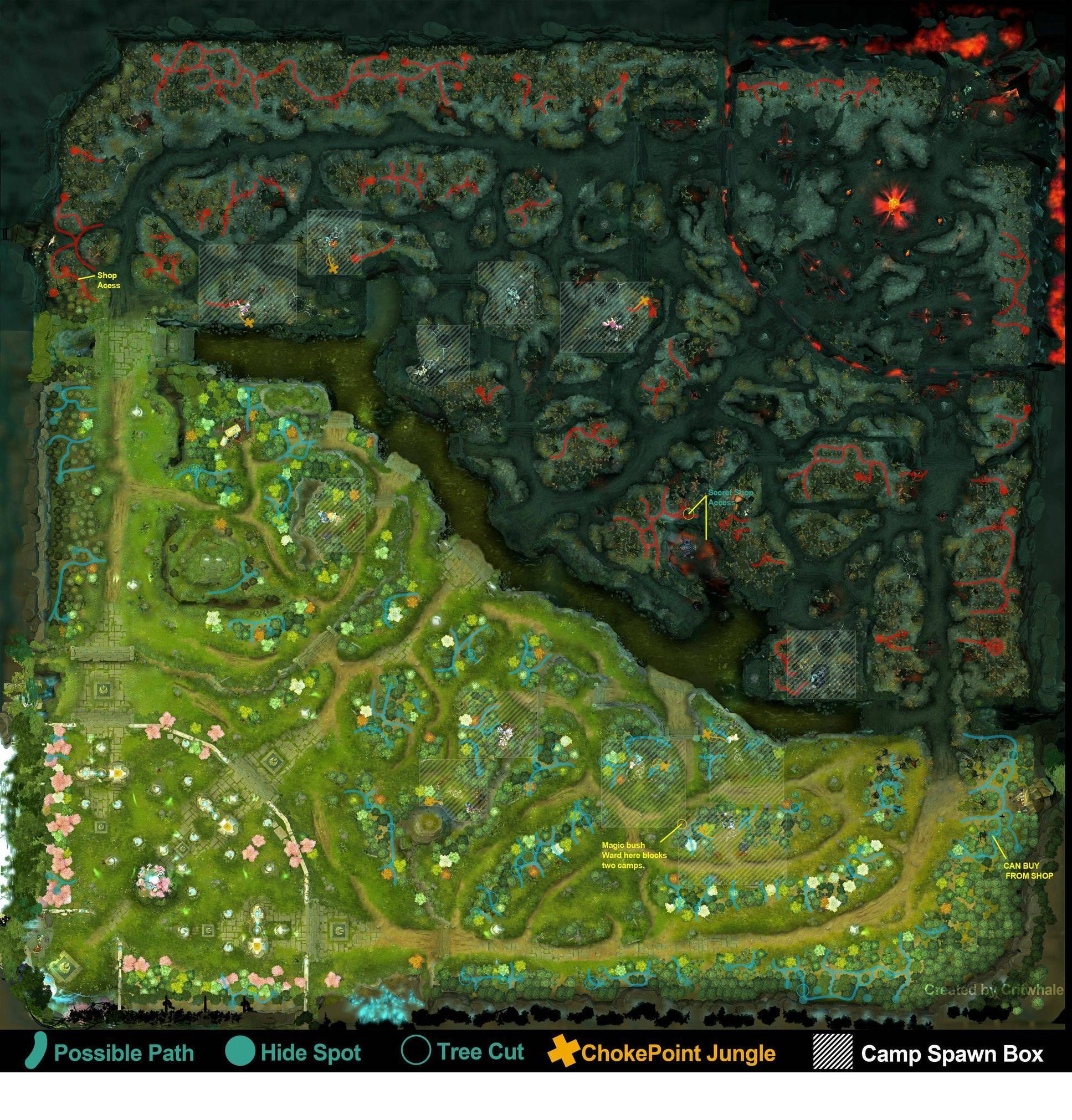 [下载]dota2超级小地图:绕树林封野必备