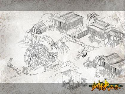 场景原画图片