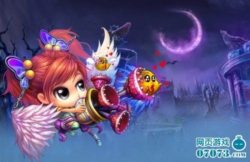 本月福利《彈彈堂》最富幻想的Q風格原畫曬出