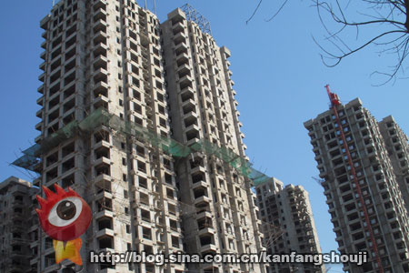 图为项目1期进行状况