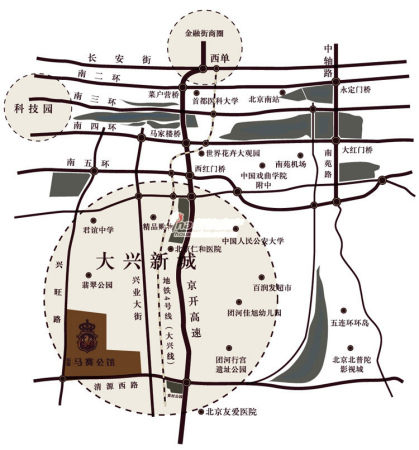 图为项目位置图