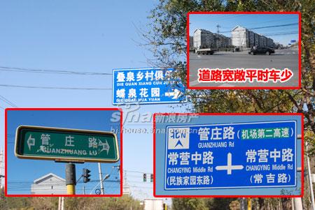 图为项目周边交通状况