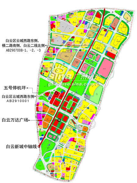 白云新城地价刷新记载 寻觅市区单价2万以下楼盘; 广州白云区规划图