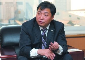 图为 苏宁华北区总部执行总裁范志军 图为 苏宁华北区总部执行总裁范志军