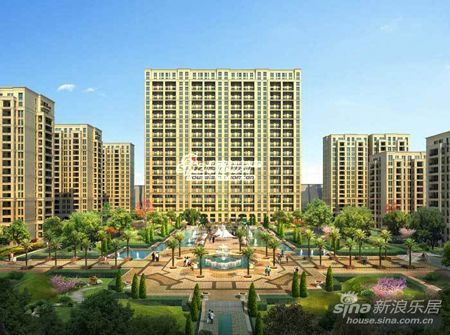 图为中港城项目效果图 图为中港城项目效果图
