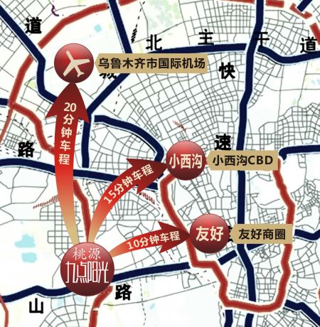 新医路西延,西二环路按规划即将贯通
