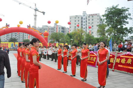 热烈庆祝河源义乌小商品批发城项目启动仪式成