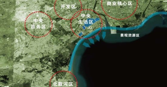 远洋海世纪位于秦皇岛中央生活区