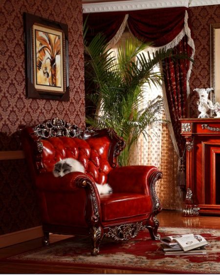 富丽哑光系列沙发 体验中世纪欧洲贵族生活(4