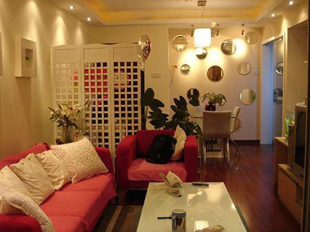 漂亮小美女4万DIY成功打造100平温馨家_苏州新浪