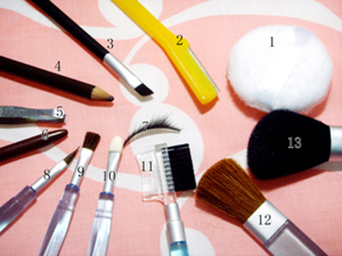 化妆工具需要哪些及使用