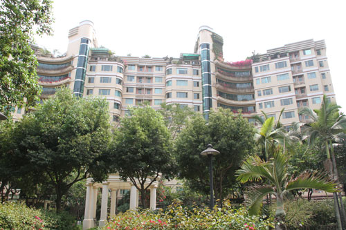 深圳中海华庭 豪宅建在树林深处