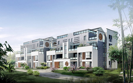 南京建发集团在售紫金山下中式洋房_导购