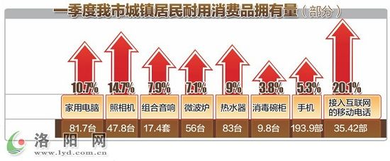耐用消费品拥有量
