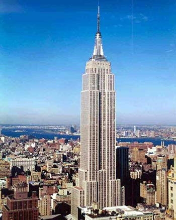 淄博第一高楼汇金大厦对话美国纽约帝国大厦(