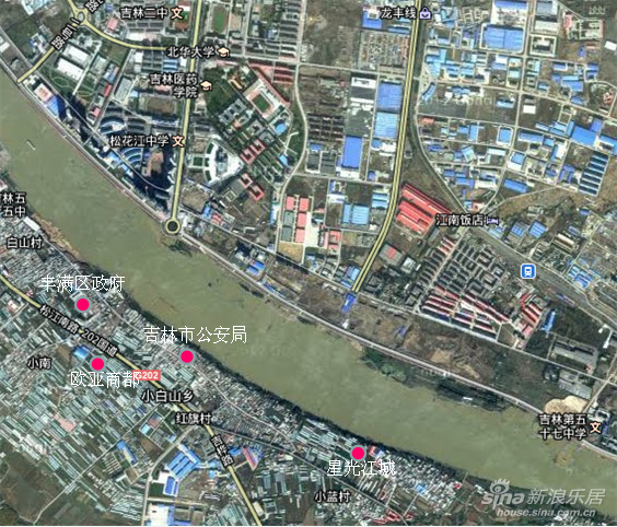 吉林市城市规划图