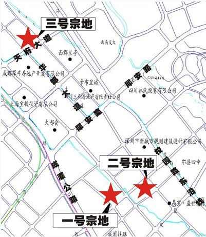 有谁知道下面这几块地卖出去了吗?