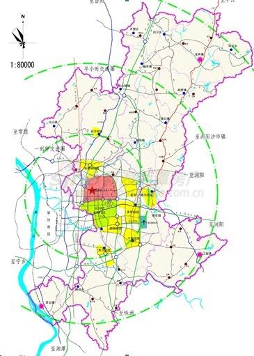 长沙县规划图