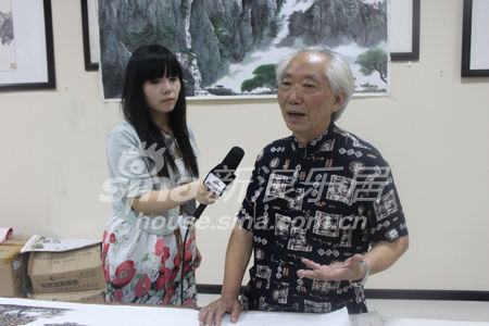 新浪小编采访中国现代实力派书画家段贯之 新浪小编采访中国现代实力派书画家段贯之