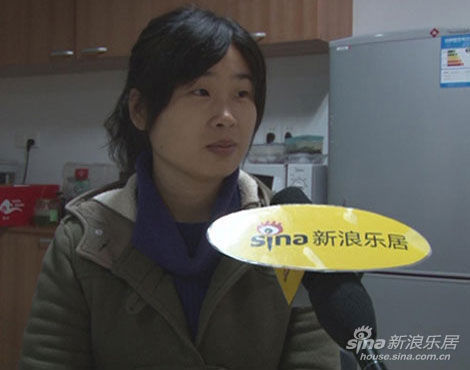 侯女士接受新浪乐居采访 侯女士接受新浪乐居采访