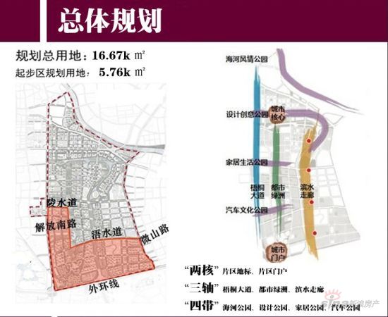 解放南路起步区地块今日摘牌 周边房价看涨(组