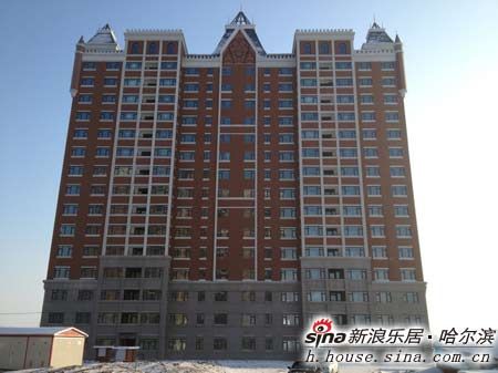 图为世茂滨江新城三期三区 世茂威廉公馆实景