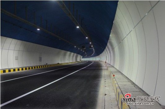 澳特板隧道防火装饰板被用于深圳凤凰山隧道