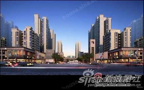 御景豪园在人民广场外设立展场 引大批来宾前