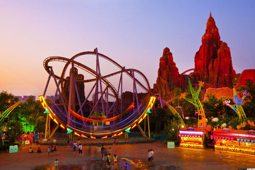 欢乐谷有望落户福州盖山