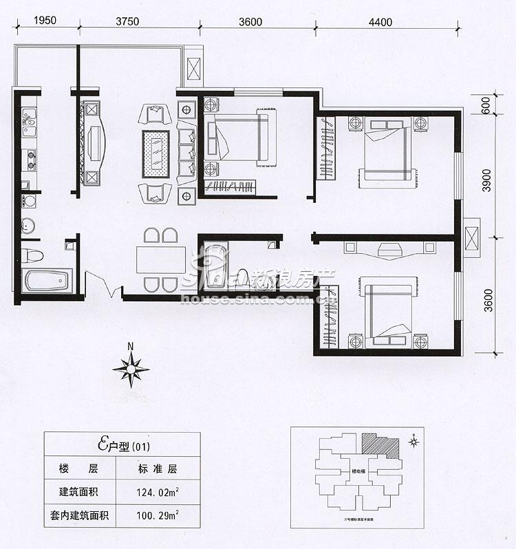 金隅·润景阁 户型展示
