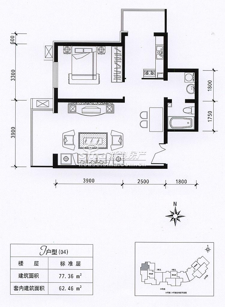 金隅·润景阁 户型展示