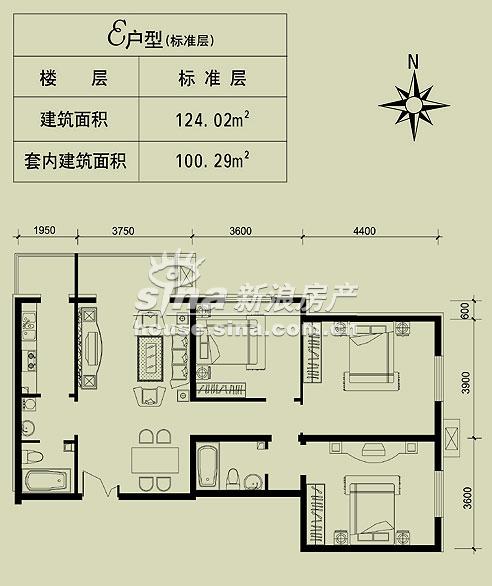 金隅·润景阁 户型展示