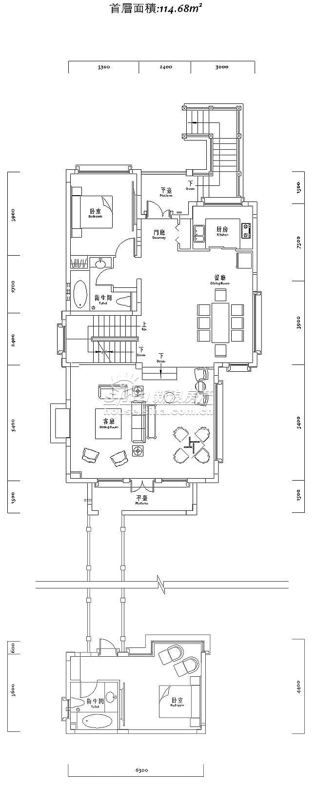 红屿别墅 户型展示