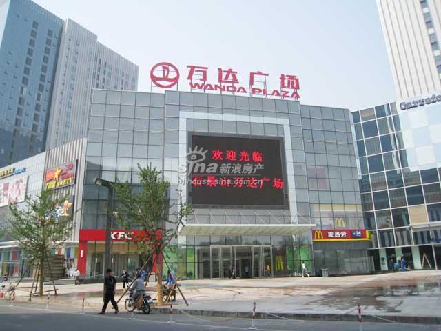 北京石景山万达广场+实景图