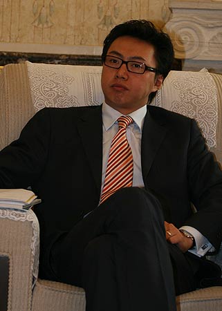 图为佰世越建筑咨询总经理彭讴 张毅军/摄