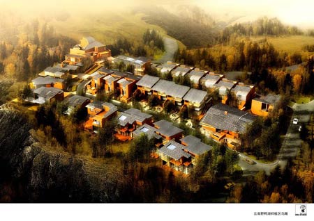 昆明野鸭湖别墅区别于城市生活方式(图)