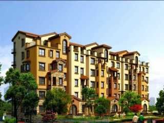 大学城内,纯正意大利托斯卡纳建筑风格