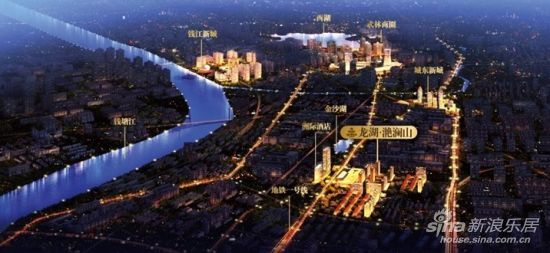 杭州东中心唯此190 从此独享金沙湖_导购