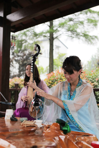 水墨清华汉阳亲湖别墅在售(组图)_水墨清华_活