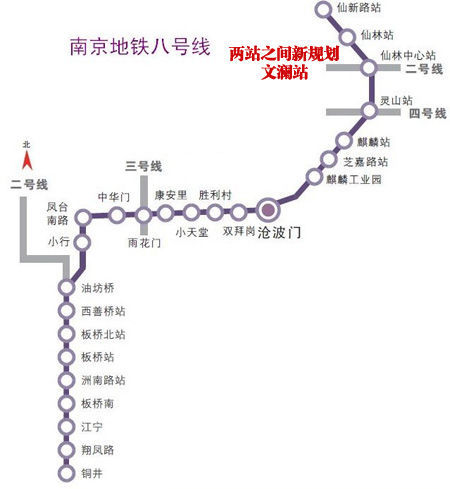 27家楼盘受益地铁8号线