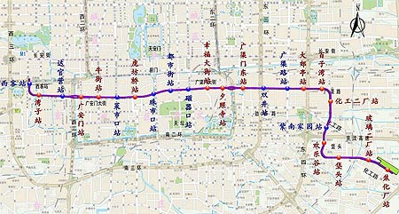 地铁7号线年底开建 沿线22站楼盘推荐(组图)